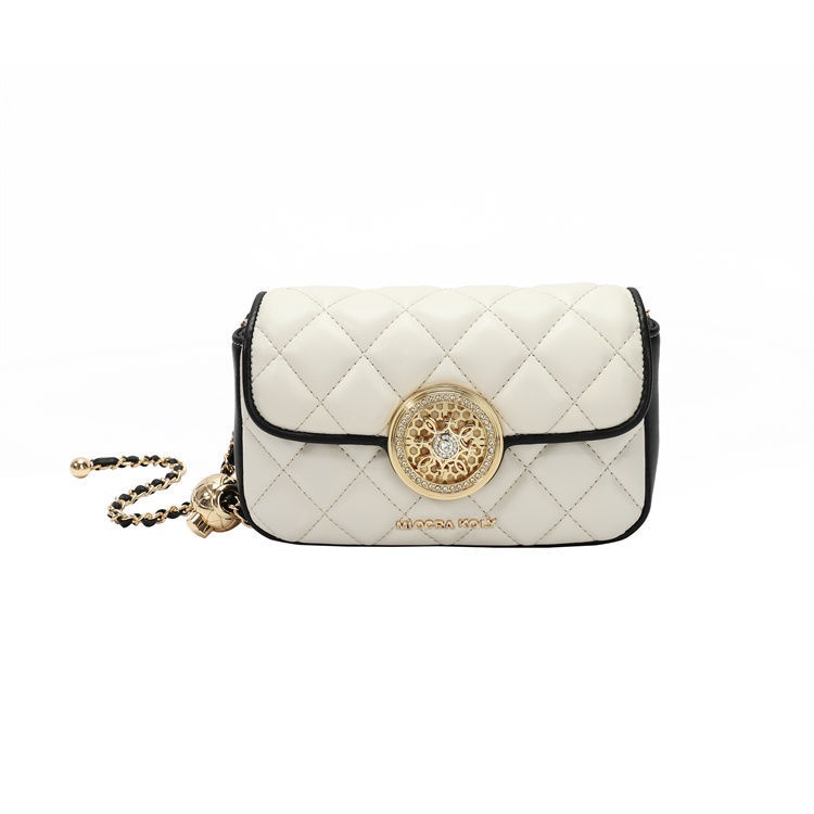 Túi Xách Đeo Vai Kiểu Vuông Nhỏ Phối Dây Xích Thời Trang Mùa Hè Dành Cho Nữ