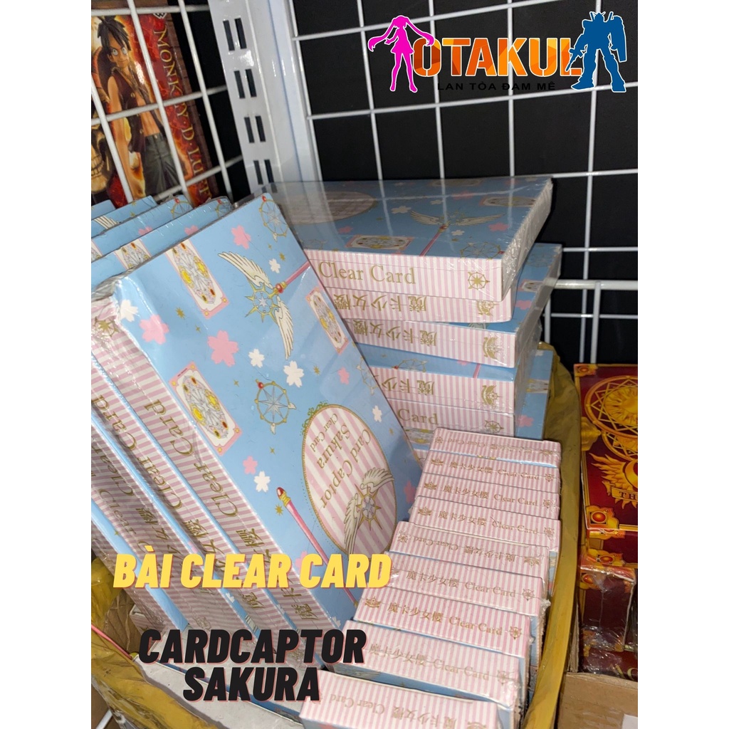 [Mã LIFETOYA1 giảm 10% tối đa 30k đơn 150k] Hộp Bài Sakura Clear Card - Giấy Lớn