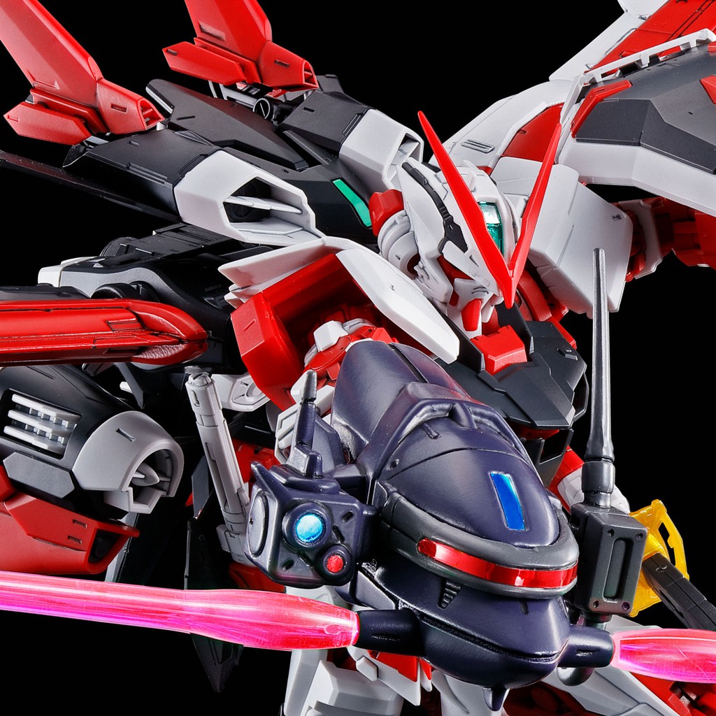 Mô Hình Lắp Ráp Gundam MG Astray Red Frame Flight Unit + BuCUE Scouting Head