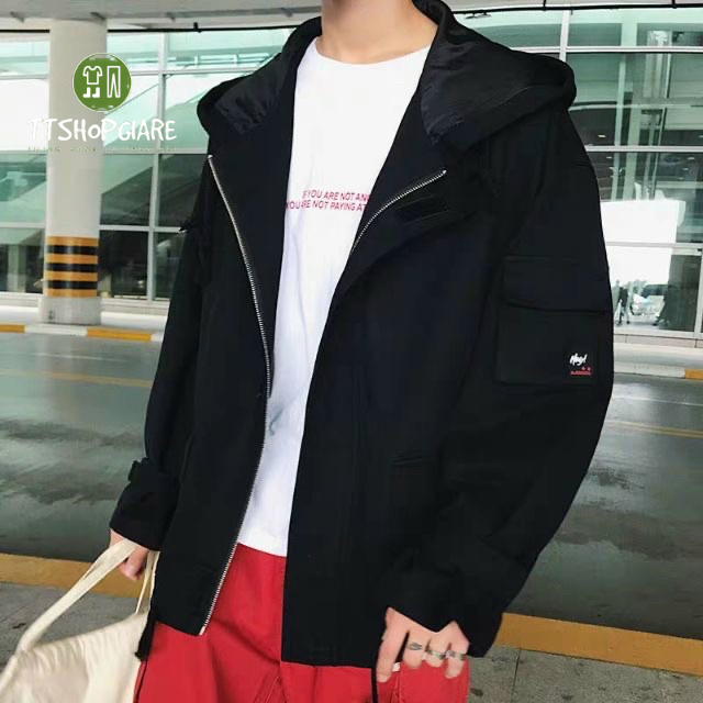 Áo khoác kaki unisex hàng chuẩn 3 màu