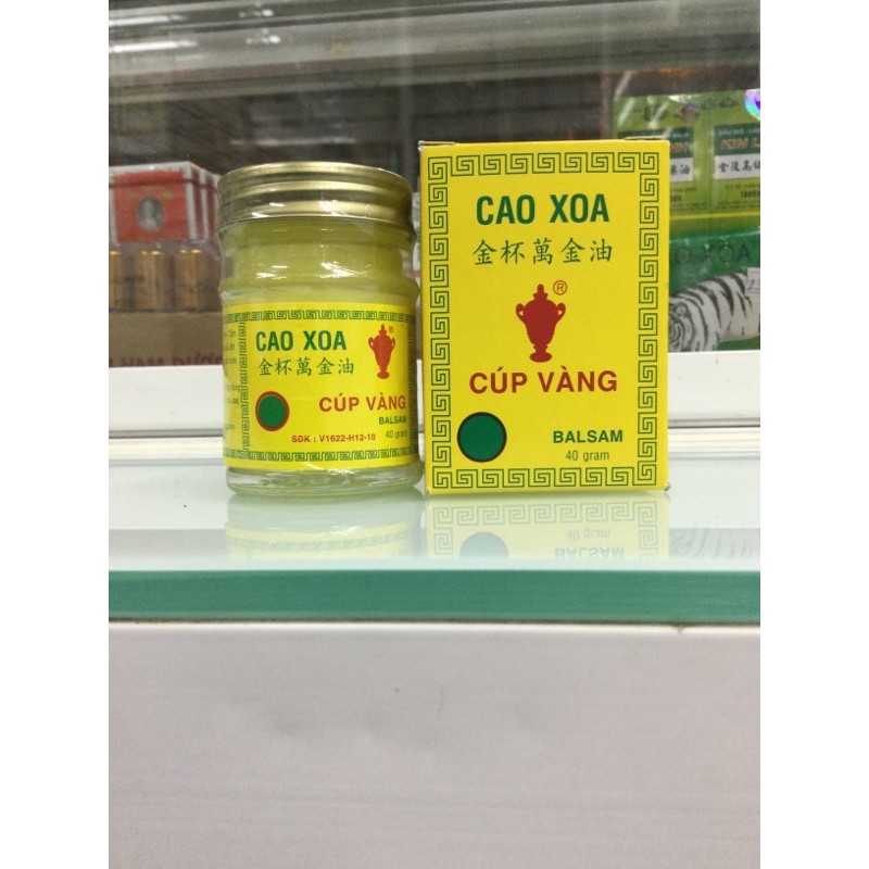 Cao xoa Cúp Vàng 40g