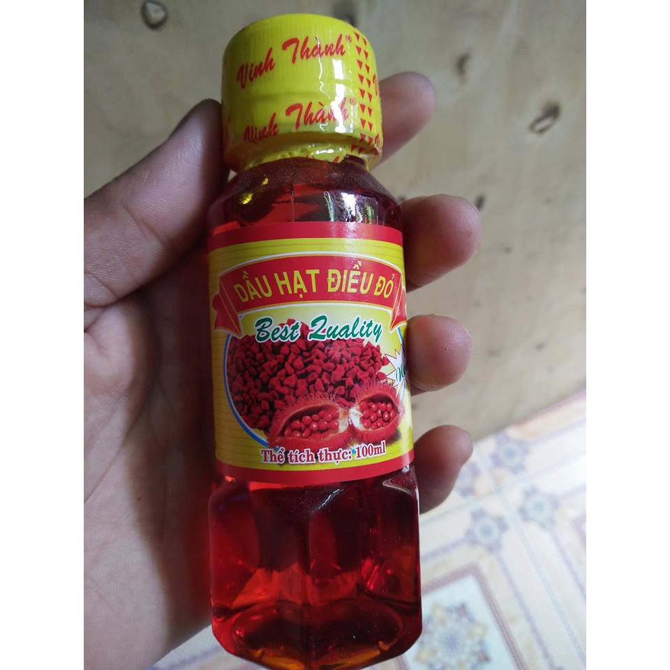 [HCM] Dầu Hạt Điều Đỏ Ngon 100ml