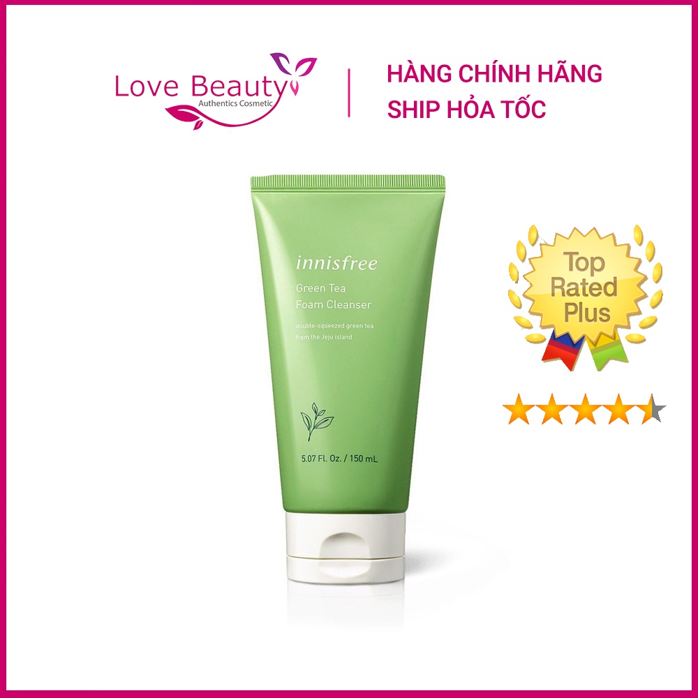 Sữa rửa mặt trà xanh Innisfree Green Tea Cleansing Foam