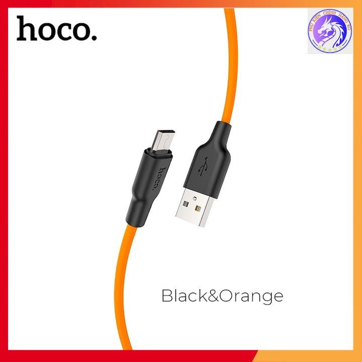 Cáp Sạc hoco X21 PLUS MICRO 1M chống rối chống cháy