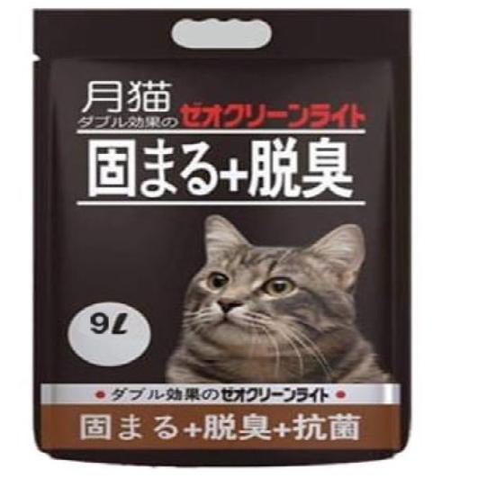 Cát vệ sinh mèo Nhật Đen Moon cat 4 mùi 8L