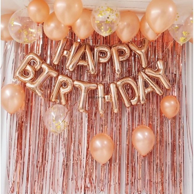 Rèm Kim Tuyến Trang Trí Sinh Nhật 1x2m