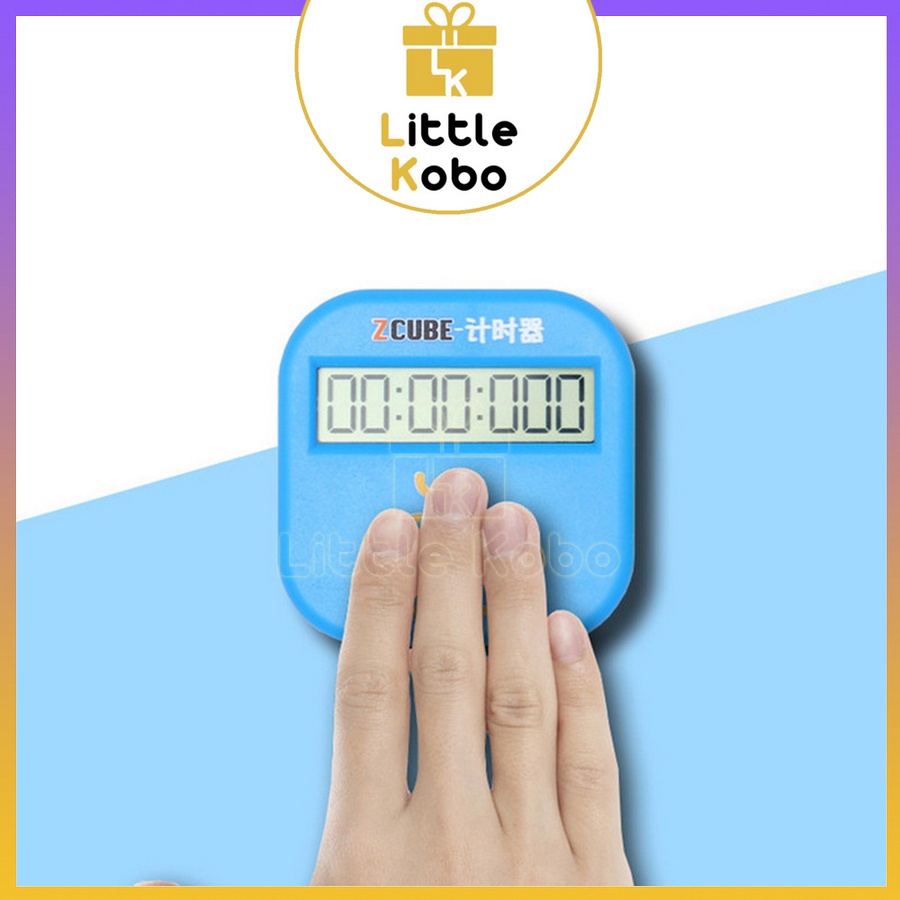 Đồng Hồ Bấm Giờ Rubik Z-Cube Timer Mini Pocket ZCube Rubic Đồ Chơi Trí Tuệ Trẻ Em Phát Triển Tư Duy