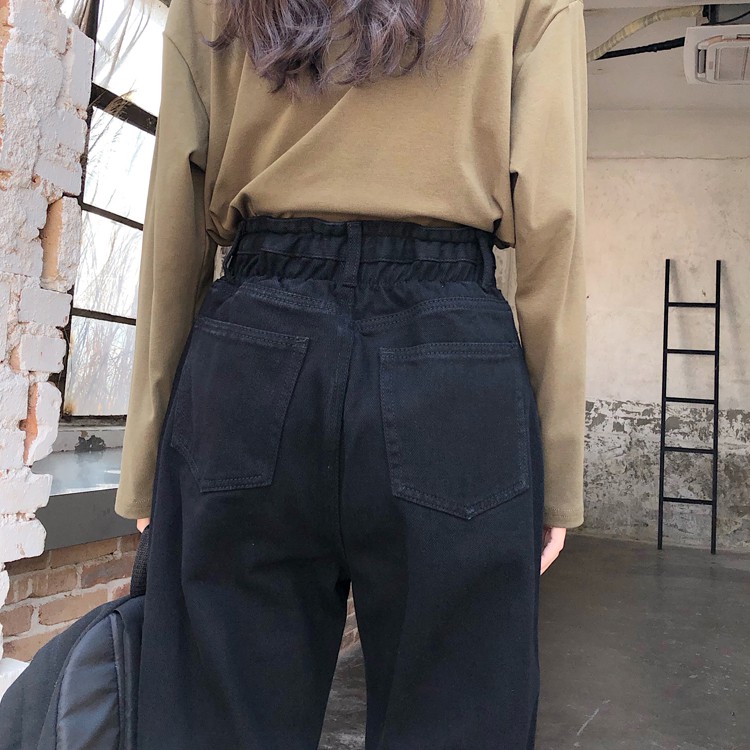 Quần Dài Ống Suông Phối Lỗ Rách Thời Trang Cá Tính | BigBuy360 - bigbuy360.vn