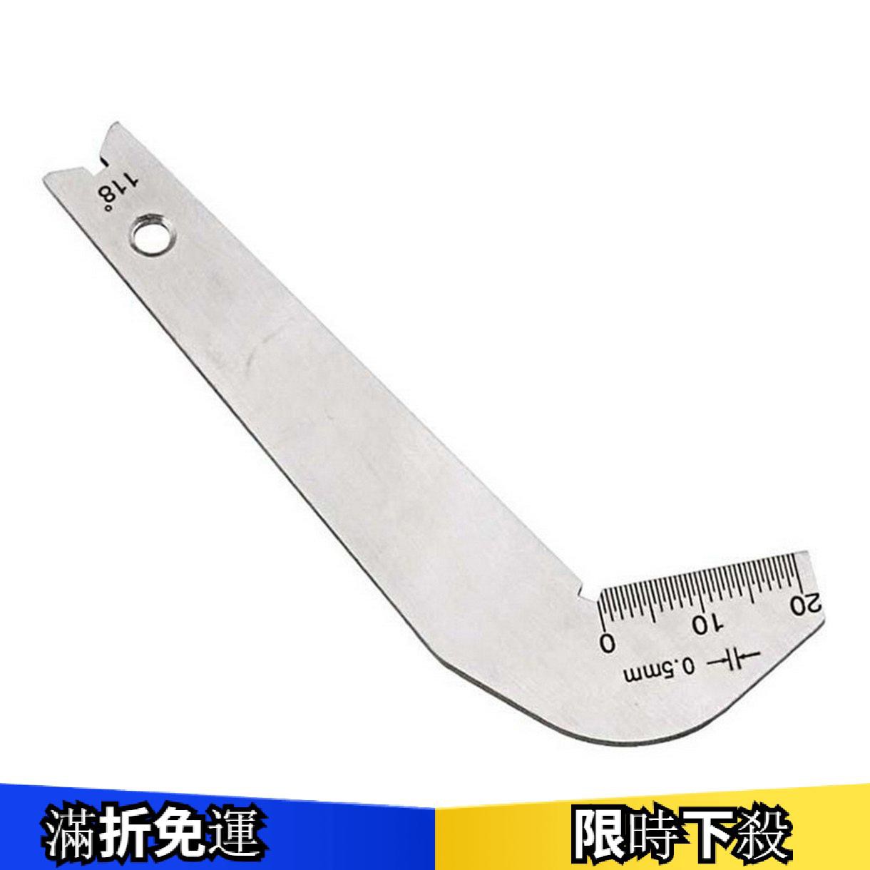 Thước đo góc khoan trước bằng thép không gỉ