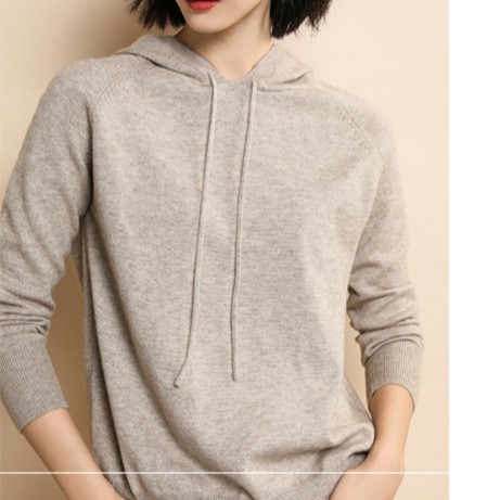 Áo len nữ, áo hoodies, mặc các kiểu mỏng, với áo sơ mi dệt kim vào đầu mùa xuân, mùa thu và mùa đông