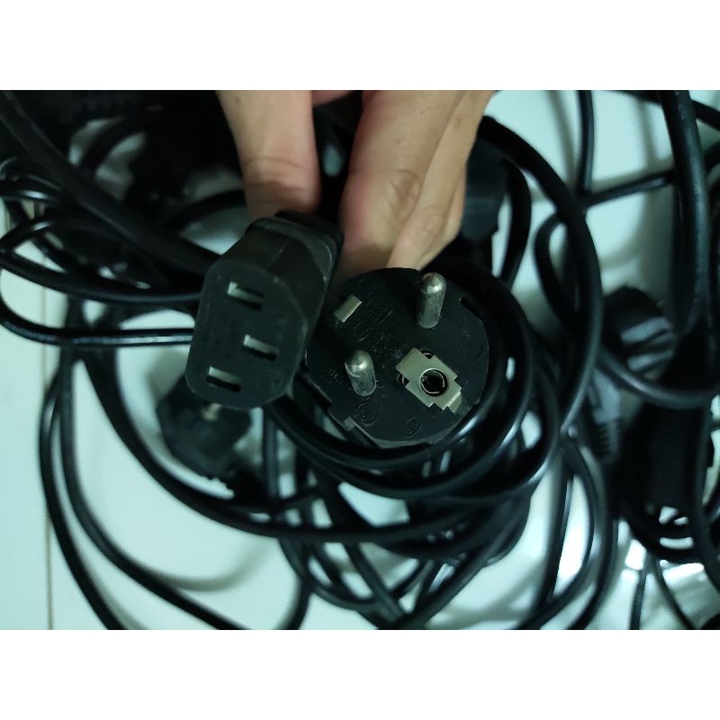 Dây nguồn 2 chân, 3 chân, dây nguồn số 8