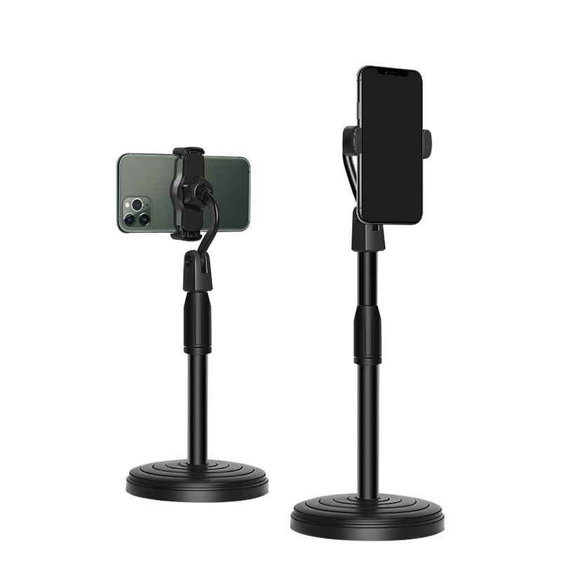 Giá Đỡ Điện Thoại Livestream Tiện ích, Giá Kẹp Điện Thoại Để Bàn Thông Minh Có Thể Xoay 360 độ