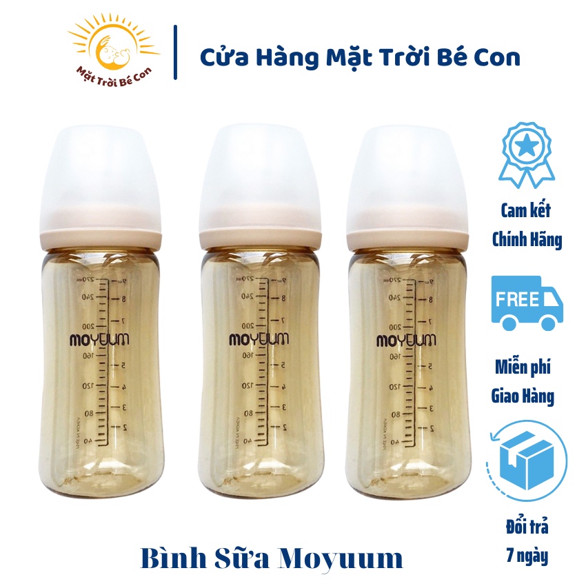 BÌNH SỮA  MOYUUM HÀN QUỐC CHO BÉ 170ml/270ml