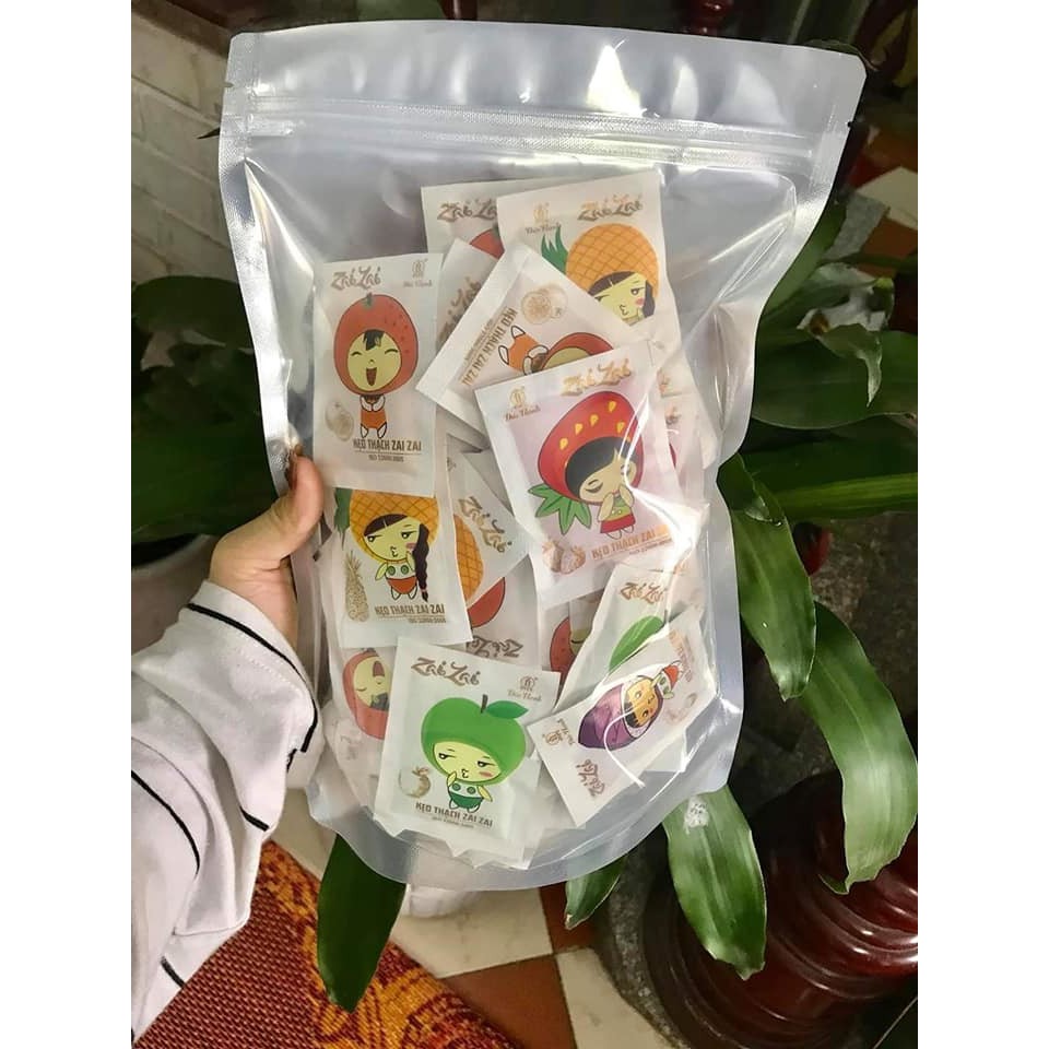 Thạch Zai Zai 😘FREESHIP😘 Thạch ZaiZai Đức Hạnh Dai Ngon Hấp Dẫn 500g