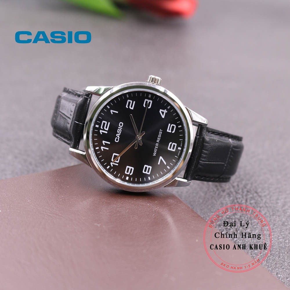 Đồng hồ nam Casio MTP-V001L-1BUDF dây da