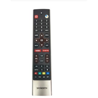 Mới Điều Khiển Từ Xa Cho TV Thông Minh Skyworth HS-7700J For Skyworth Coocaa Voice Android 58G2A G6 E6D E3 S5G Netflix Google Play HS-7700J 55sud6600