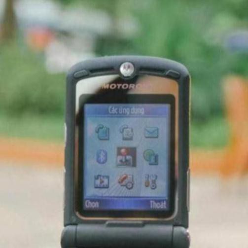 Điện Thoại Motorola V3i Nắp Gặp [ Phím Thép Màu Trắng ]