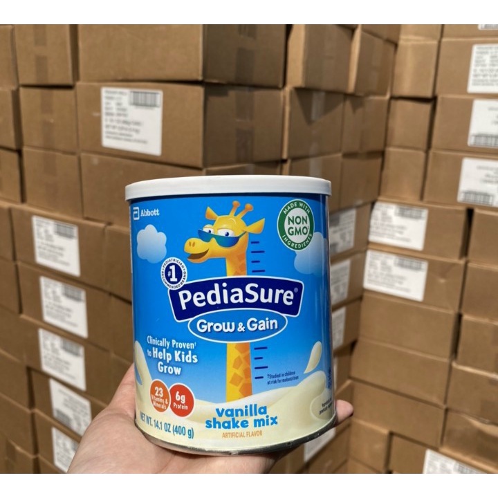 Sữa Pediasure - Sữa Bột Cho Bé Chậm Biếng Ân, Chậm Tăng Cân của Mĩ 400g