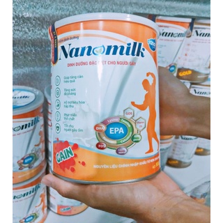 sữa NANOFOOD - Nanomilk Gain 900g