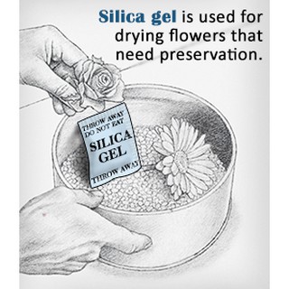 200pc 1kg Gói hút ẩm Silicagel 5gram