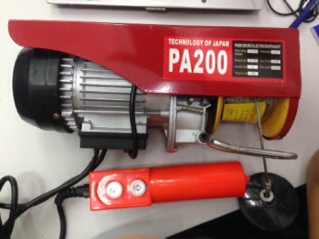 Máy tời treo PA200