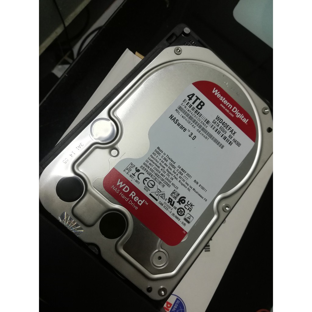 HDD 4TB RED 256M Cache chuyên dụng cho Nas và Sever | WebRaoVat - webraovat.net.vn