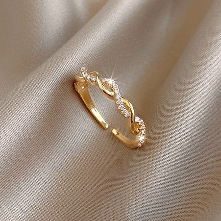 Women's Fashion Simple Design Metal Rings