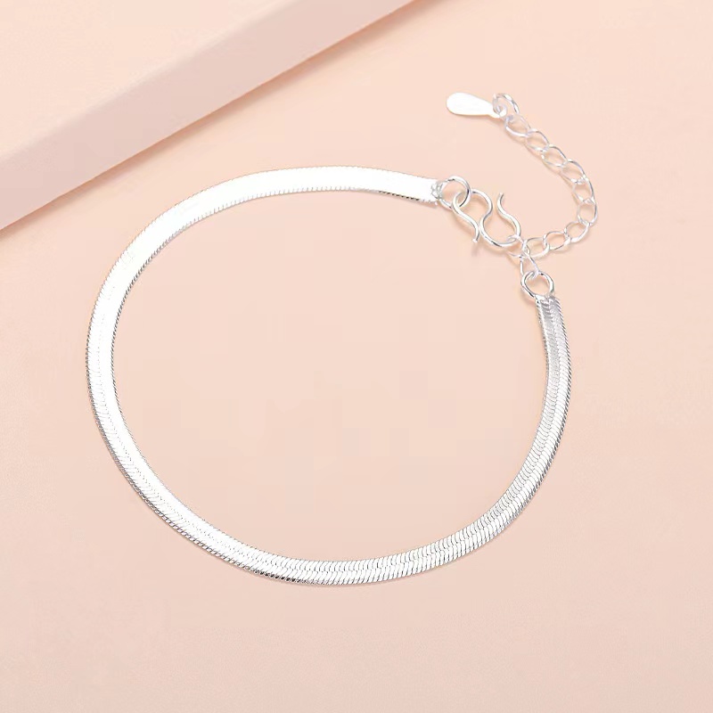 Vòng Tay Bạc 925 Thiết Kế Đơn Giản