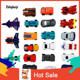 Set 10 đồ chơi robot xe hơi biến hình mini quà tặng cho bé