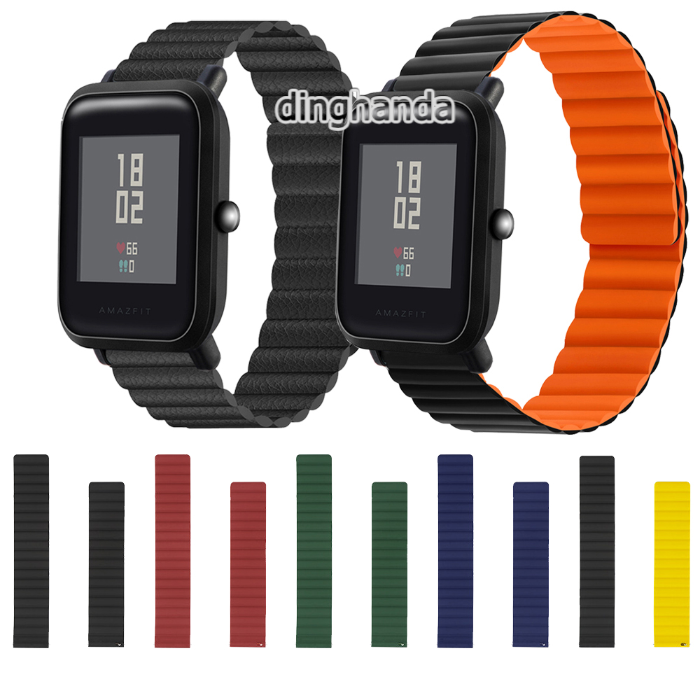 Dây Đeo Silicone 20mm Cho Đồng Hồ Thông Minh Huami Amazfit Bip Lite Bip S U