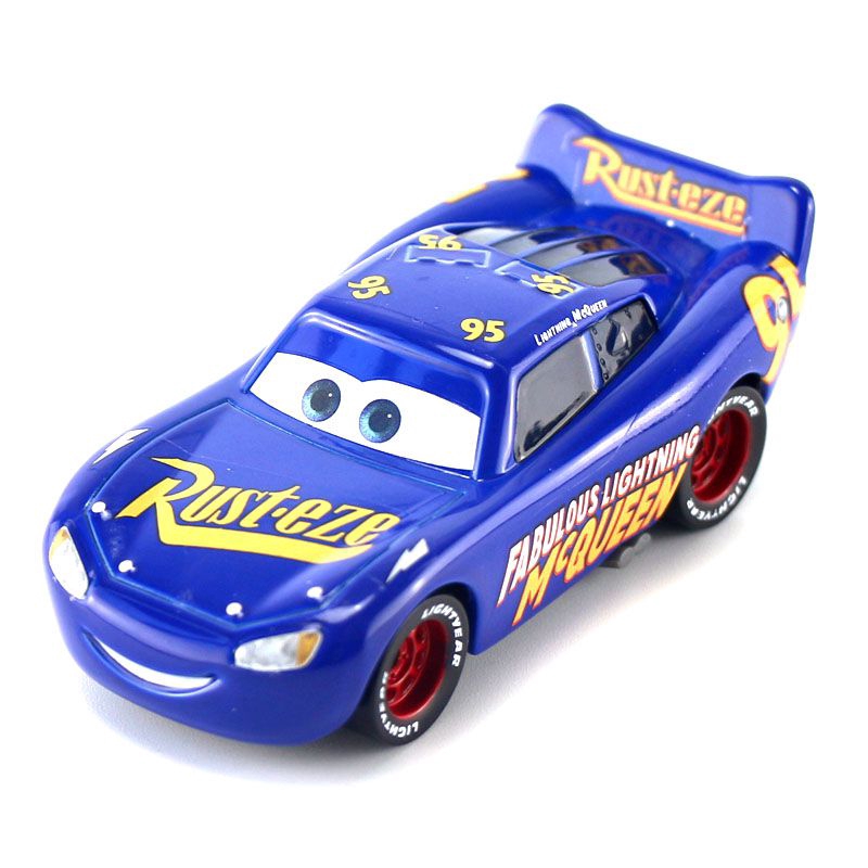 Mô Hình Xe Đua Trong Phim Hoạt Hình Disney McQueen King 3 Mater Jackson Storm Ramirez tỉ lệ 1: 55 sáng tạo