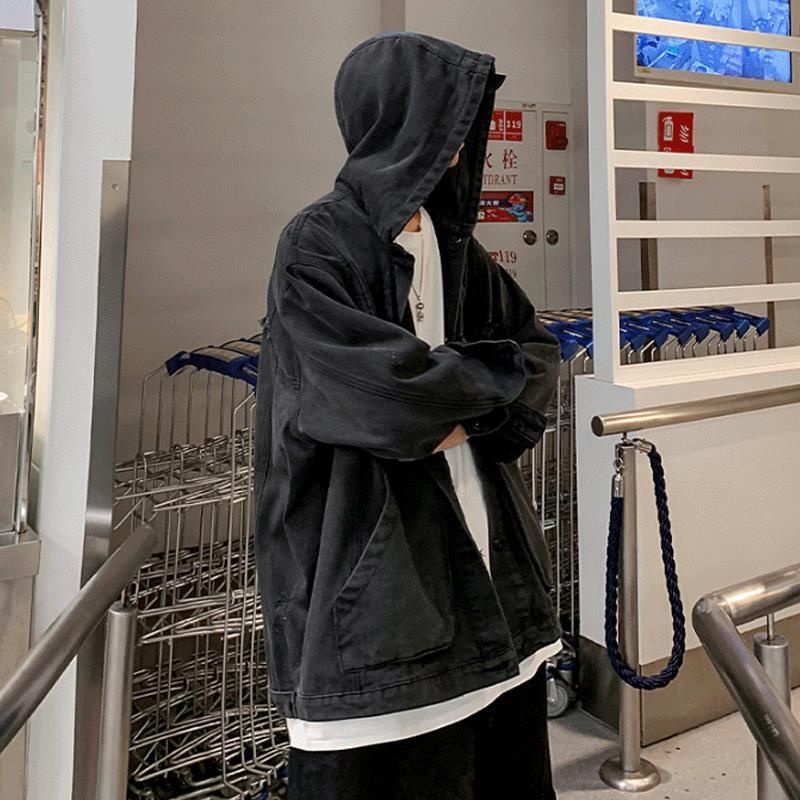 ÁO BÒ NAM LOẠI CÓ MŨ MẶC KHOÁC NGOÀI VẢI DÀY DẶN HÀNG ORDER