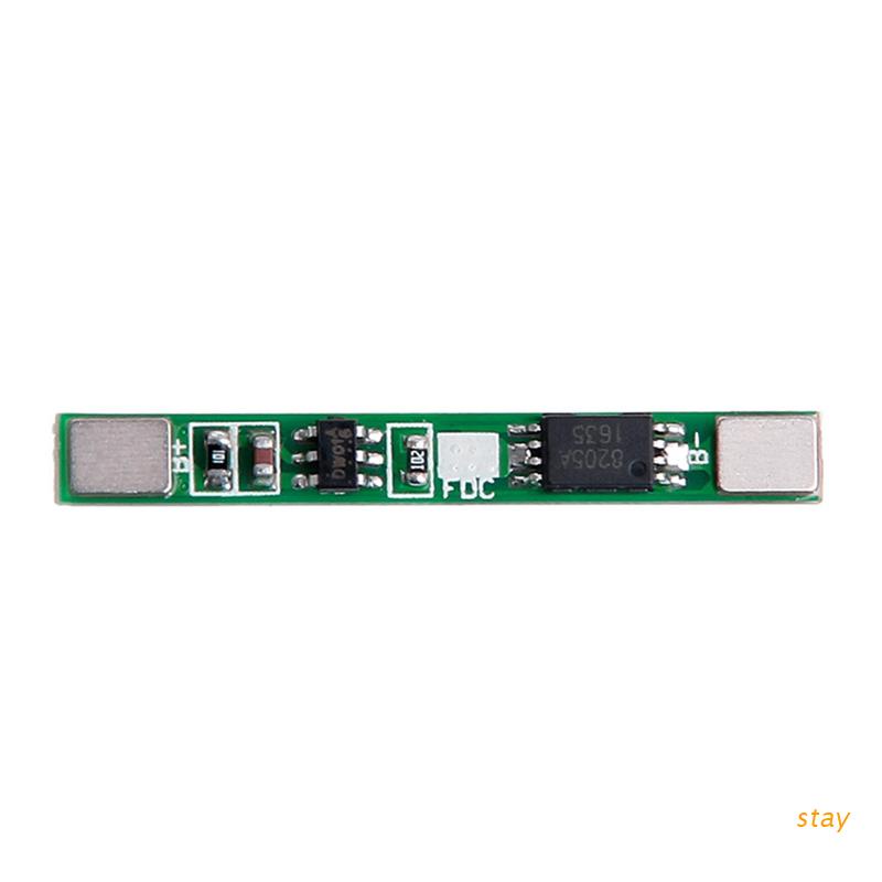 Bảng Mạch Bảo Vệ Pin Li-ion 1S 3.7V 2.5A BMS PCM PCB Li-ion Chuyên Dụng