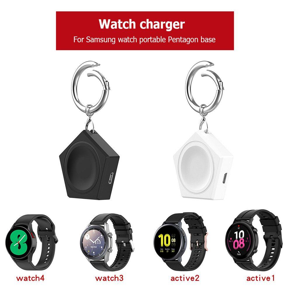 BTLIMER Đế Sạc Không Dây Có Móc Khóa Cho Samsung Galaxy Watch 5Pro 5 4 Active 2