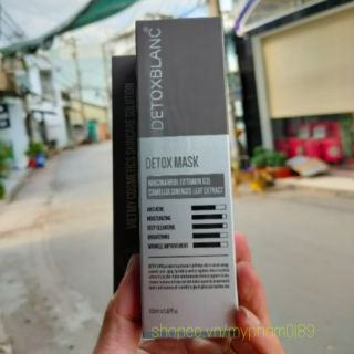 Nạ Thải Độc Detox Blanc số 1 ❤ Chính Hãng ❤ Detox Blanc Mask Sủi Bọt
