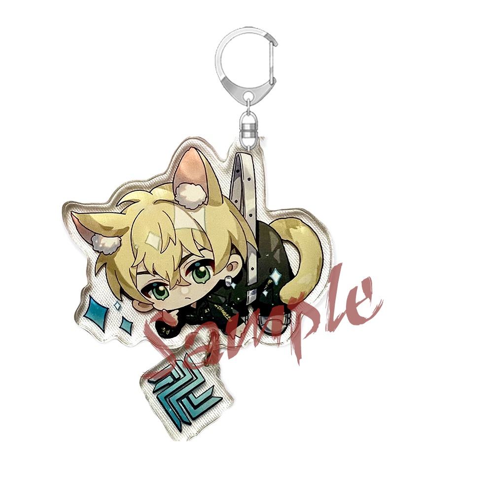( mica trong acrylic ) Móc khóa TOKYO REVENGERS ver TAI THÚ TREO Kịch Trường Của Takemichi anime chibi xinh xắn