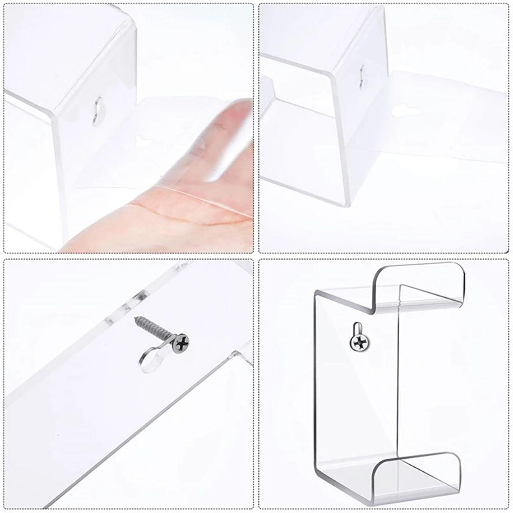 Giá Đỡ Tai Nghe Gắn Tường Bằng Acrylic Gọn Nhẹ Tiện Dụng