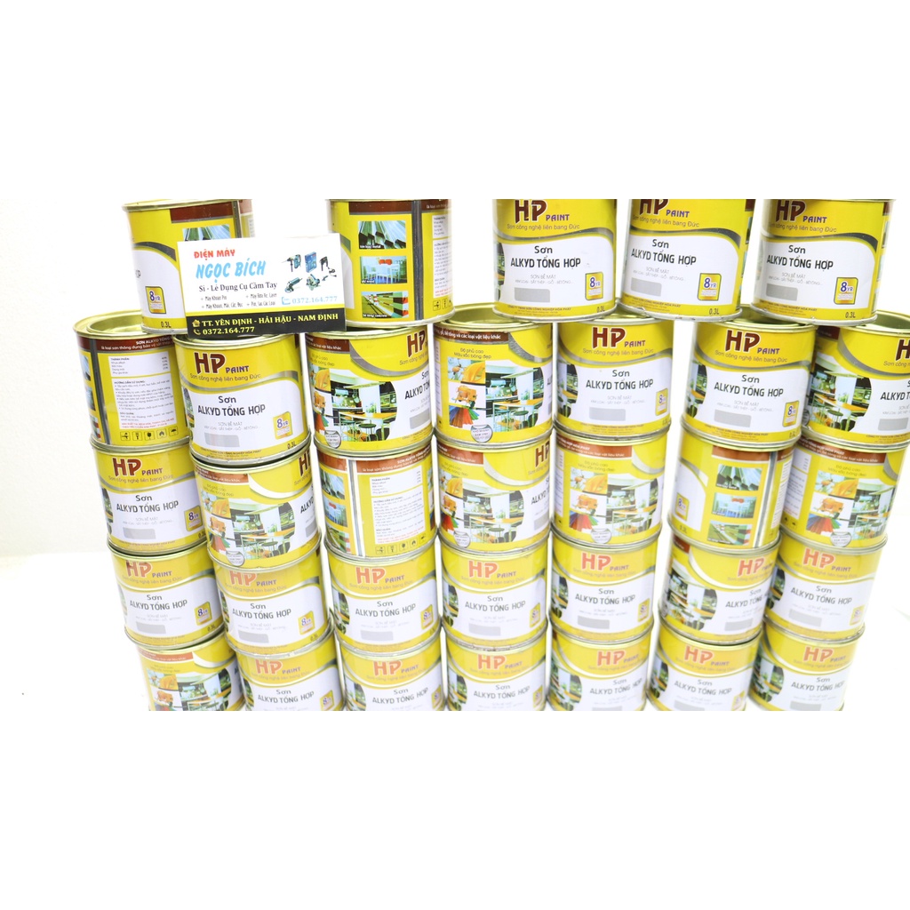 Sơn HP Tổng Hợp Cho Sắt, Kim Loại, Gỗ, Bê Tông... 300ml