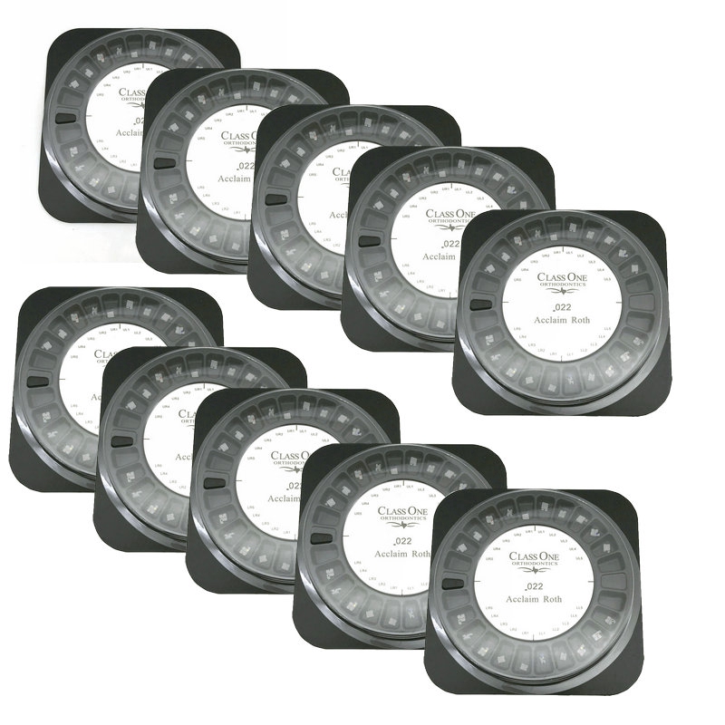 Set 10 Vòng Tay Gốm 022 Roth / Edgewise Cho Nha Khoa