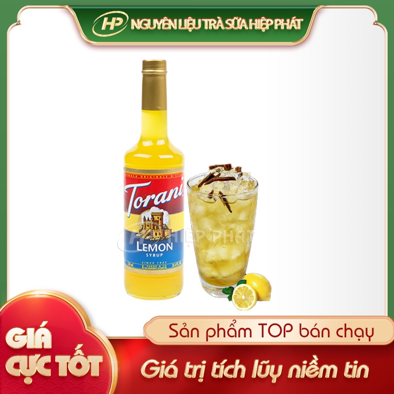 Syrup chanh vàng TORANI - 750ml  - SP010145- Nguyên liệu pha chế trà sữa HIỆP PHÁT