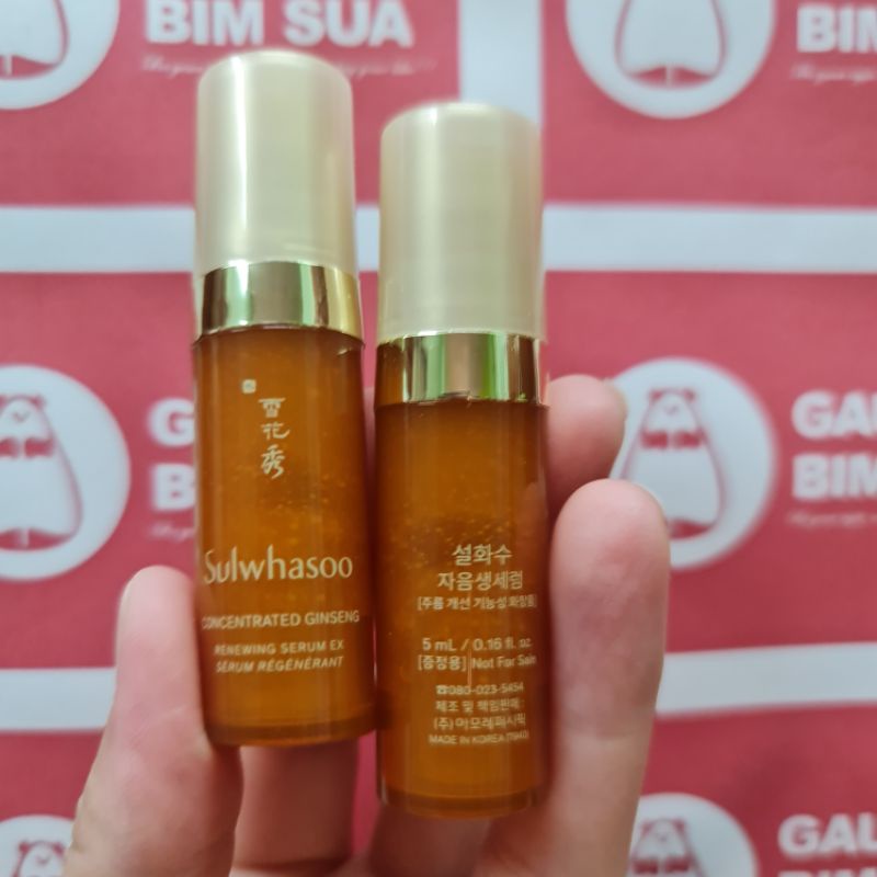 Tinh chất chứa chiết xuất nhân sâm ngăn ngừa lão hóa SULWHASOO CONCENTRATED GINSENG RENEWING