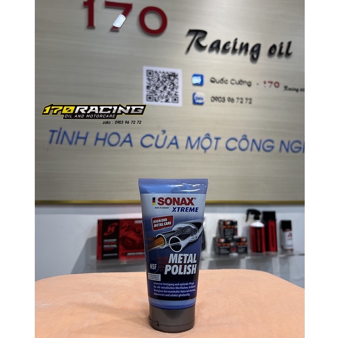(HCM) Gel Đánh Bóng Kim Loại SONAX  XTREME METAL POLISH 204 100 Dung Tích 150 ML
