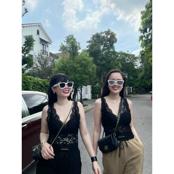 Áo croptop bra ren croptop cao cấp 1986 có mút lót siêu mềm mịn cao cấp Bống Chic- cam kết hàng đẹp