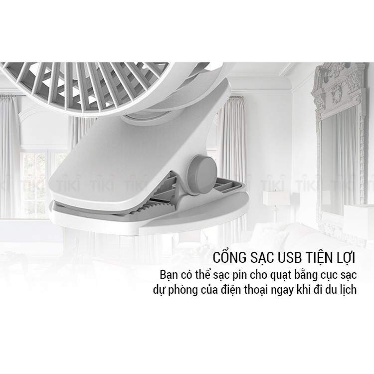 Quạt sạc COMET CRF0705 CHÍNH HÃNG [BH 12 tháng] (1 đổi 1)