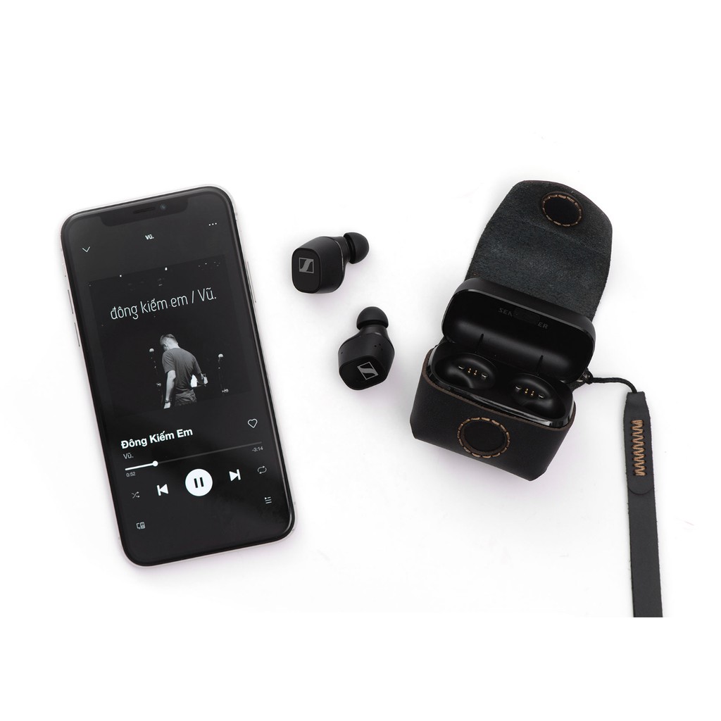 Bao da SEN tai nghe Sennheiser CX400 BT TW - CHÍNH HÃNG KHACTEN.COM