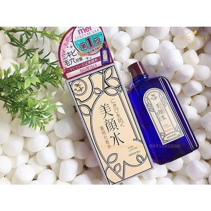 Nước hoa hồng ngừa mụn Meishoku Bigansui Nhật Bản 90ml