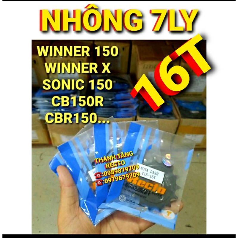 NHÔNG 415 7LY 16T WINNER 150/WINNER X/CB150R/CBR150