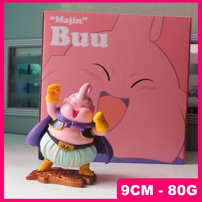 9cm - 80G Majin BUU - Bư béo - Mô hình nhân vật 7 viên ngọc rồng chất lượng cao