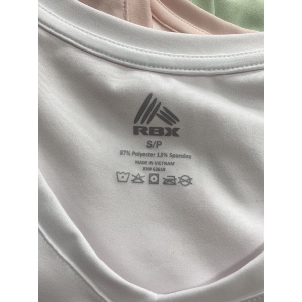 Áo phông RBX dư xịn from thể thao.60-69kg