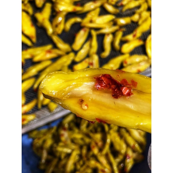 89k hủ 400gr Xoài non Sấy Muối ớt